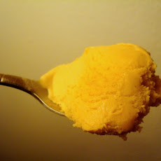 Butternut Squash and Bourbon Ice Cream