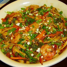 Planet Hollywood Thai Shrimp Pasta
