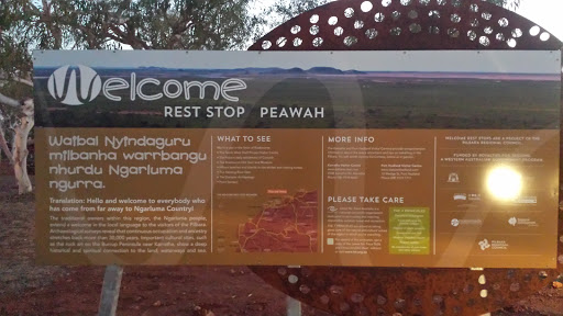 Welcome Rest Stop Peawah 