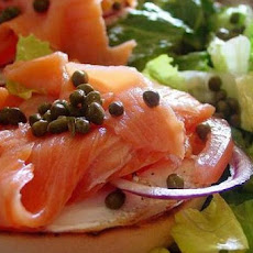 The B.L.A.Bagel with Lox and Avocado