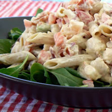 Shrimp Avocado Pasta Salad