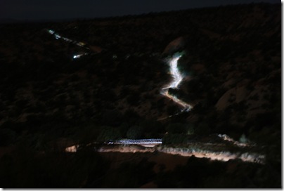 Lights at the 24 Hours of Moab
