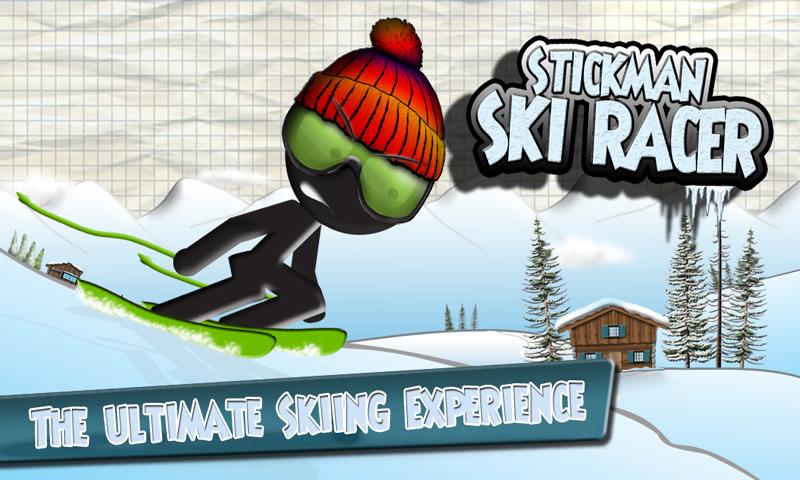 Android application Stickman Ski Racer screenshort