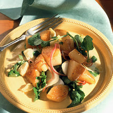 Warm Pear Salad