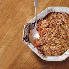 Garnet Yams with Blis Maple Syrup and Maple-Sugar Streusel