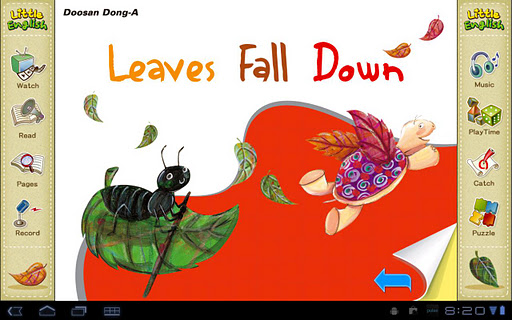 리틀잉글리시-Leaves Fall Down 5세용