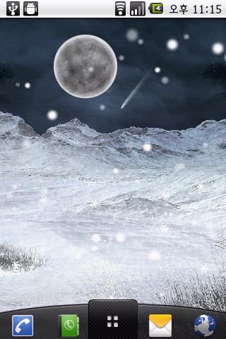 Snowing Winter Night