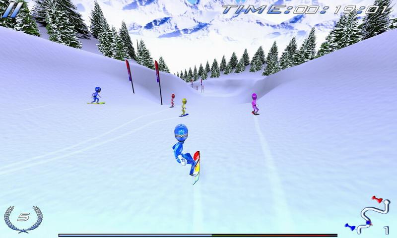 Android application Snowboard Racing Ultimate screenshort
