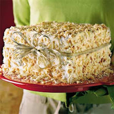 White Chocolate-Almond Cake