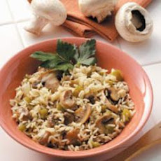 Mushroom Rice Pilaf