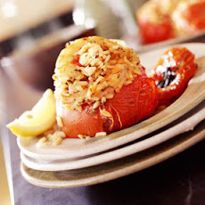 Shrimp-and-Rice Stuffed Tomatoes