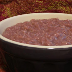 Tea-Infused Hot Cereal
