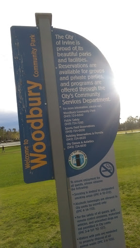 Woodbury Community Park Sign