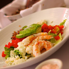 Grilled Shrimp, Mango, and Avocado