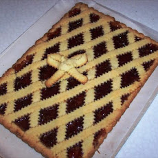 Crostata Di Marmellata (Short Pastry Jam Tart)