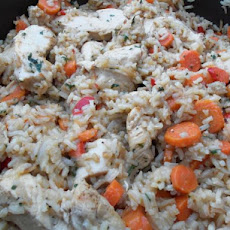 Chicken Carrot Pilaf