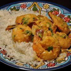 Shrimp with Spiced Masala and Coconut Milk