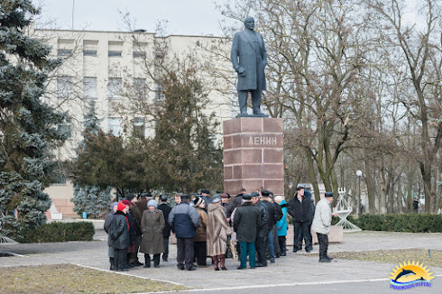 Очаков. Памятник Ленину