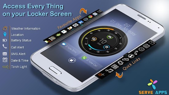 How to install Circle Clock Lock Theme 1.1 apk for pc