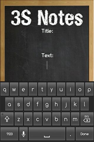 【免費生產應用App】3 S Notes-APP點子