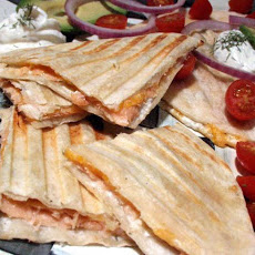 Smoked Salmon Quesadilla