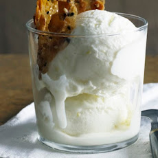 Tangy Lemon Frozen Yogurt