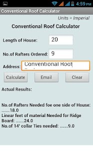 How to mod Conventional Roof Calculator 1.0 apk for android