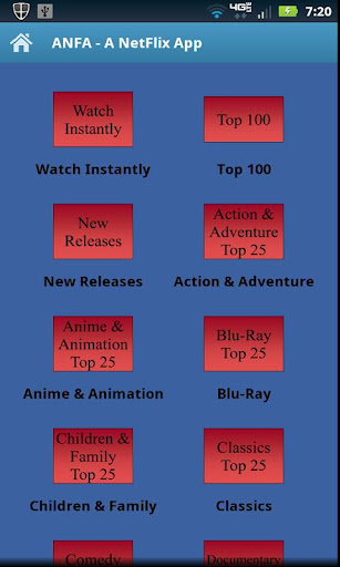 ANFA - A NetFlix App