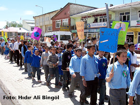 Varto'da sigaraya Hayır Yürüyüşü -Hıdır Ali Bingöl