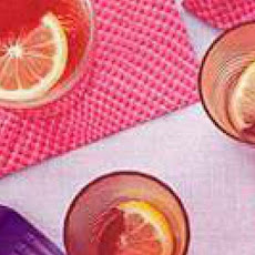 Pomegranate-Lemongrass Fizz