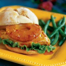 Grilled Hawaiian Chicken and Pineapple Sandwiches