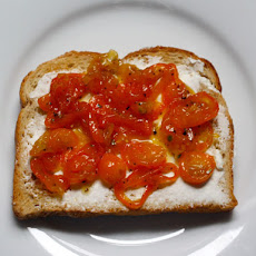 Kumquat-Rosemary Marmalade with Goat Cheese