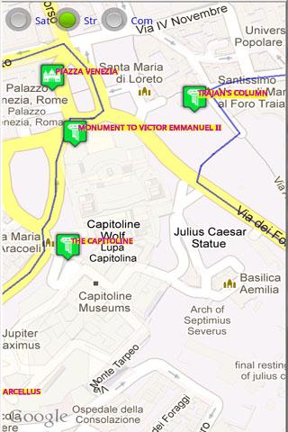 Rome Tourist Tablet GPS