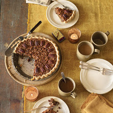 Pecan Pie with Cream Cheese Crust