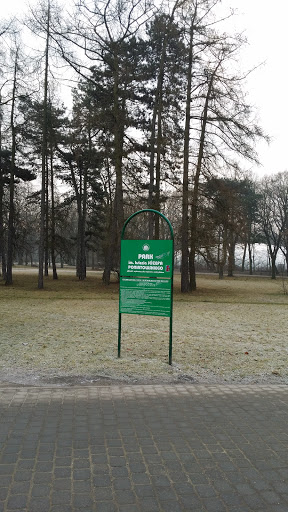 Tablica Park im. J. Poniatowskiego