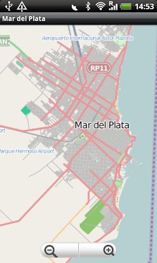 Mar del Plata Street Map