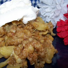 Caramel Apple Crisp
