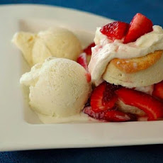 Strawberry Shortcakes with White Chocolate Mousse