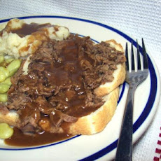 Hot Beef Sandwich