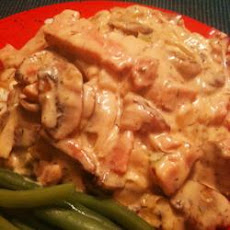 Dilled Ham on Rice