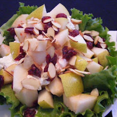 Best Pear and Almond Salad (Low Cal!!!!)