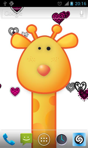 Giraffe Live Wallpaper Pro THD