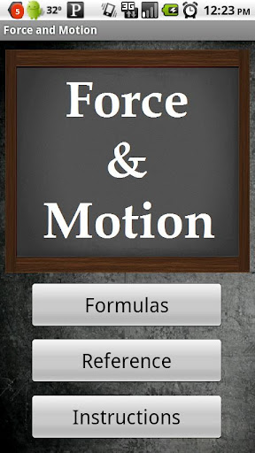 Force Motion