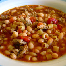 Olive Garden Pasta E Fagioli Soup in a Crock Pot (Copycat)