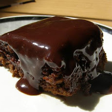 Vegan Chocolate Ganache Pumpkin Spice Cake