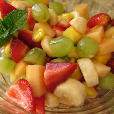 Tequila Lime Syrup for Fruit Salad