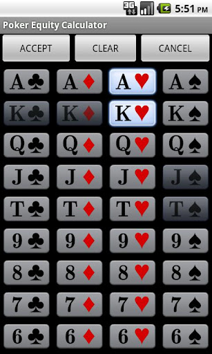 無料纸牌AppのPoker Equity Calculator|記事Game
