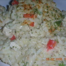Easy Chicken Pilaf Casserole