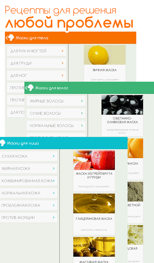 Рецепты косметических средств