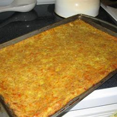 Summer Squash Pizza Crust